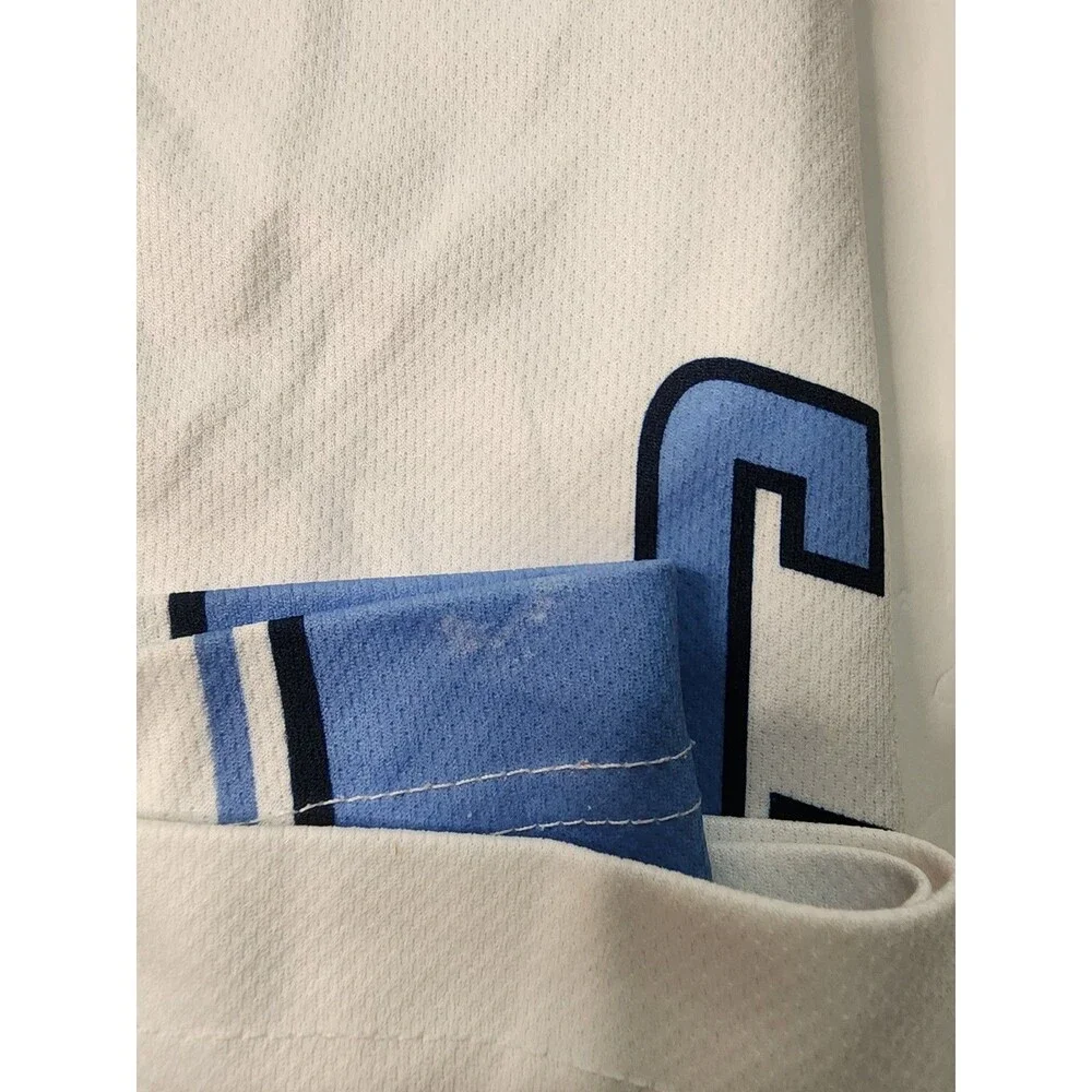 Jordan Argyle Basketball Jersey Mens 2XL White North Carolina Tar Heels #40 Home